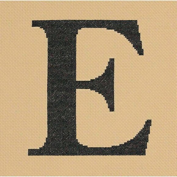 Cross Stitch Kit Dimensions Alphabet Counted 70-35276 Size 8" x 8" 14 Count Aida - Picture 3 of 5